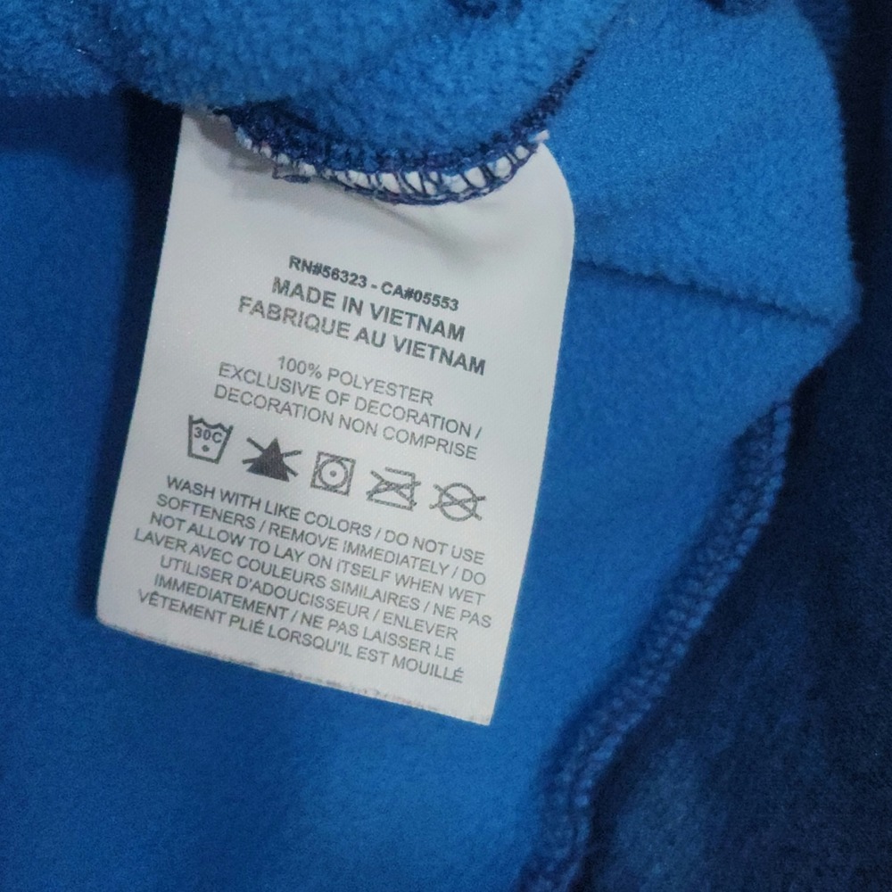 Nike Therma FIT Hoodie Mens S Small Blue Pullover Fleece Pockets Swoosh Logo - Picture 4 of 6